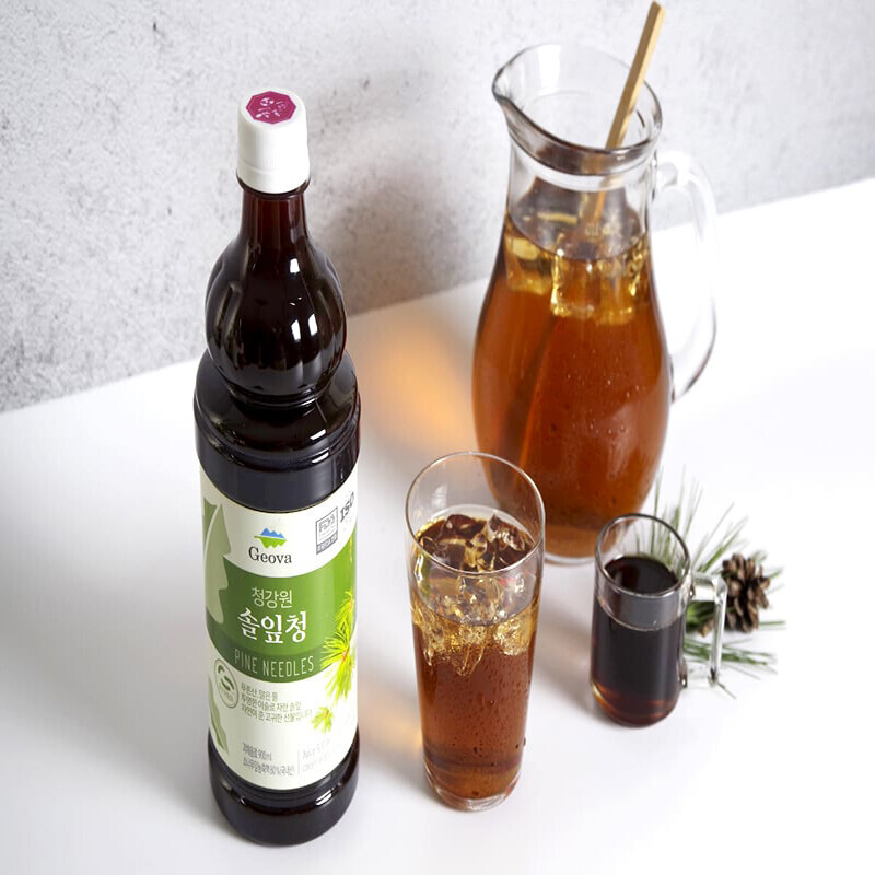 농업회사법인 청강원영농 주식회사,청강원 솔잎청 900ml / 솔잎차 340ml