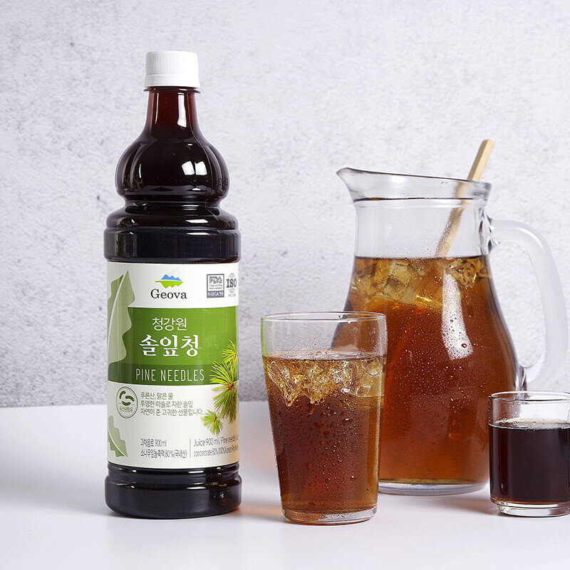 농업회사법인 청강원영농 주식회사,청강원 솔잎청 900ml / 솔잎차 340ml